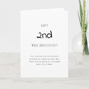Carte d'anniversaire personnalisable de l'année au