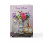 Carte d'anniversaire personnalisable pour la femme