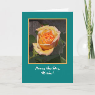 Carte d'anniversaire personnalisable, Rose Dreamin
