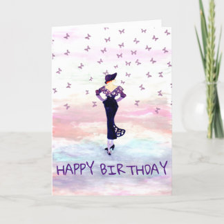 CARTE D'ANNIVERSAIRE PERSONNALISÉE