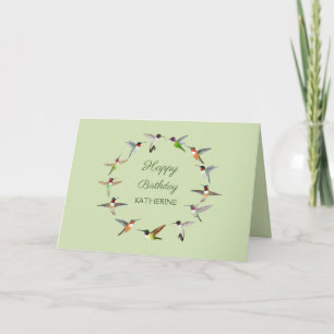 Carte d'Anniversaire Personnalisée