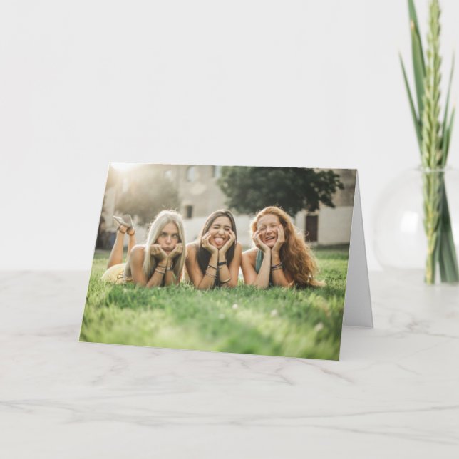 Carte d'anniversaire personnalisée (Devant)