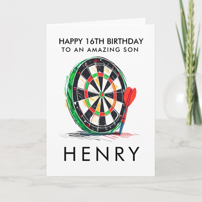 Carte d'anniversaire personnalisée (Devant)