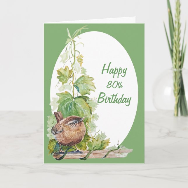Carte d'anniversaire personnalisée à l'âge souhait (Devant)