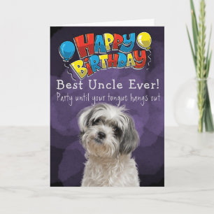 Carte d'anniversaire personnalisée Meilleur oncle 