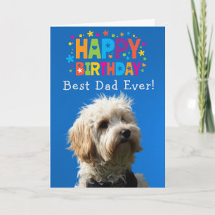 Carte d'anniversaire personnalisée Meilleur papa j