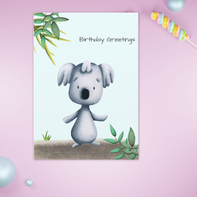 Carte d'anniversaire personnalisée pour l'ours de  (Créateur téléchargé)