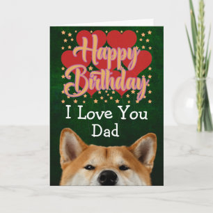 Carte d'anniversaire personnalisée pour votre père