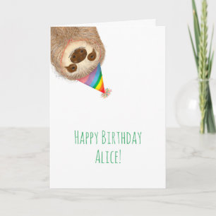Carte d'anniversaire personnalisée Stanley
