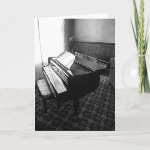 Carte d'anniversaire "Piano à queue"