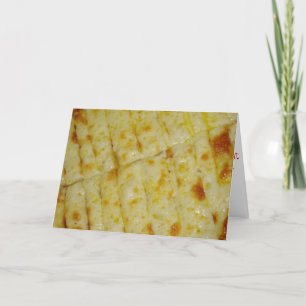 Carte d'anniversaire "Pizza Frie"