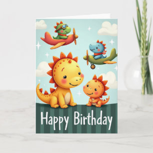 Carte d'anniversaire Playful Flyers