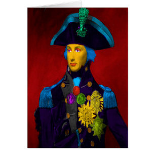 Carte d'anniversaire Pop Art d'Horatio Nelson