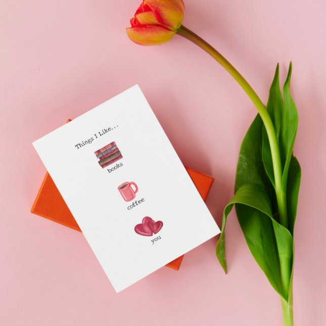 Carte d'anniversaire pour amour livresque (Créateur téléchargé)