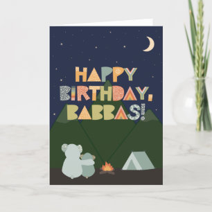 Carte d'anniversaire pour Babbas