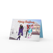 Carte d'anniversaire pour bébé d'hiver