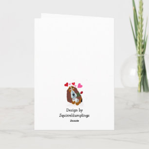 Carte d'anniversaire pour chien Corgi