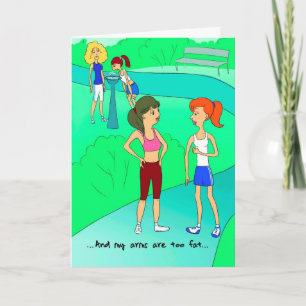 Carte d'anniversaire pour coureur - Armoiries parf