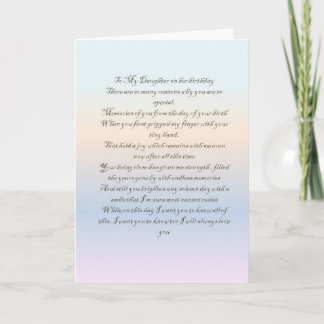 Carte d'anniversaire pour des filles