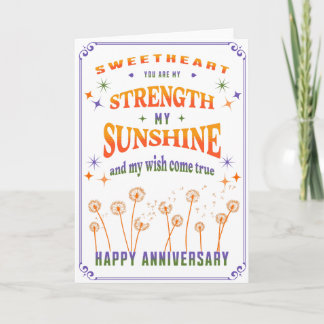Carte d'anniversaire pour elle ou lui