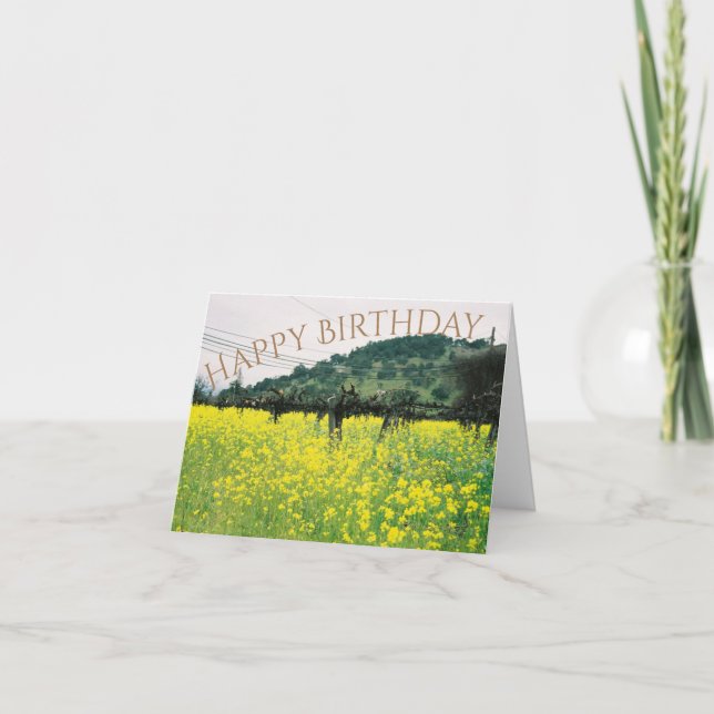 Carte d'anniversaire pour la tante (Devant)