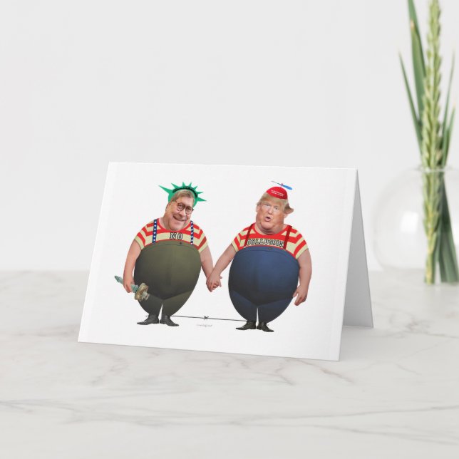Carte d'anniversaire pour l'abaissement de la barr (Devant)