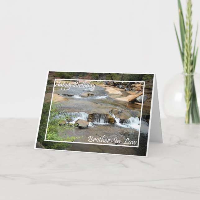 Carte d'anniversaire pour le beau-frère (Devant)