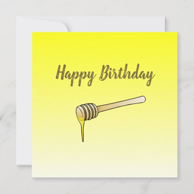 Carte d'anniversaire pour le plat de crevette au m (Devant)
