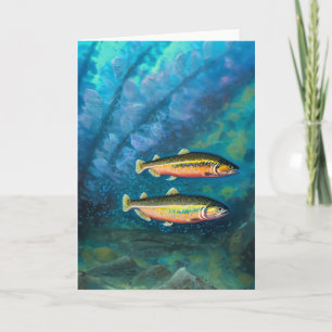 Carte d'anniversaire pour les amateurs de pêche