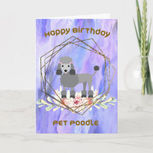 Carte d'anniversaire pour les canicules