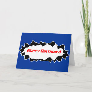 Carte d'anniversaire pour les hommes