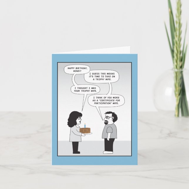 Carte d'anniversaire pour lui (Devant)