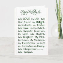 Carte d'anniversaire pour Mari, mon amour