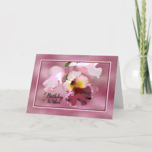 Carte d'anniversaire pour mère porteuse avec orchi