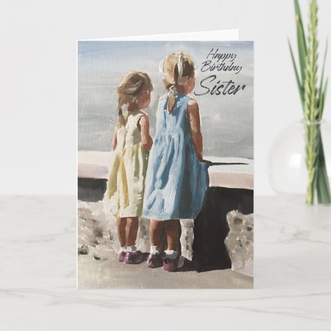 Carte d'anniversaire pour soeur spéciale (Devant)
