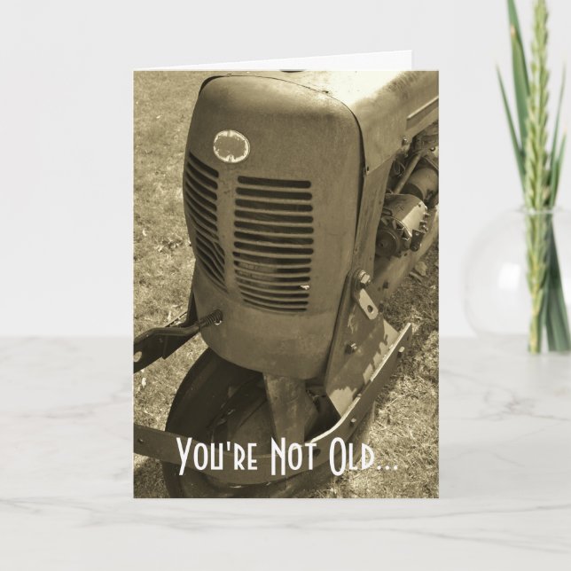 Carte d'anniversaire pour un adulte (Devant)