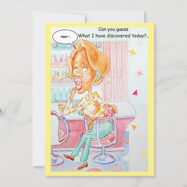 Carte d'anniversaire pour un ami.  (Devant)