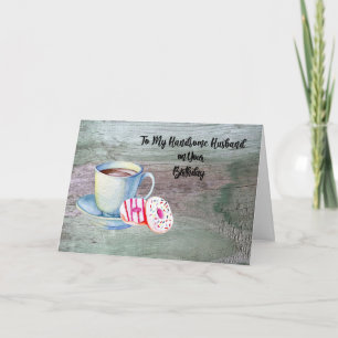 Carte d'anniversaire pour un beau mari