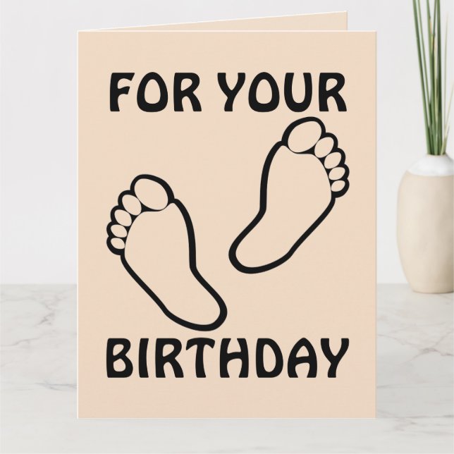 CARTE D'ANNIVERSAIRE POUR UN MASSAGE ROMANTIQUE DE (Devant)