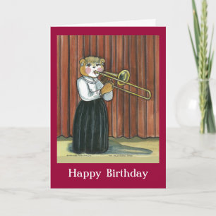 Carte d'anniversaire pour un musicien
