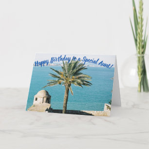 Carte d'anniversaire pour une tante spéciale