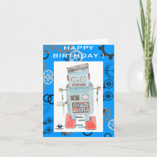 Carte d'anniversaire RoBoT