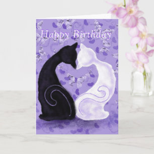 Carte d'Anniversaire Romantique Belle Couple Amour