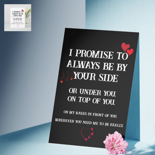 Carte d'anniversaire sale et vilaine pour lui (Dirty Naughty Anniversary Card for Him)