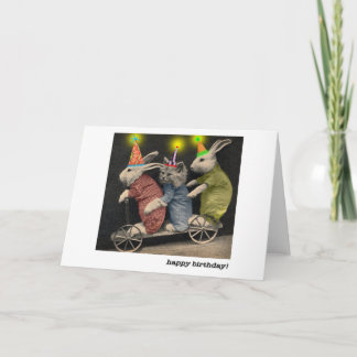 carte d'anniversaire scooter