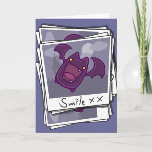 Carte d'anniversaire Smile Bat