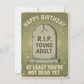 Carte d'anniversaire Snarky pour une personne âgée