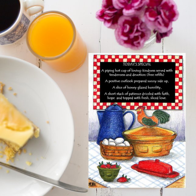Carte d'anniversaire spéciale de petit déjeuner (Créateur téléchargé)