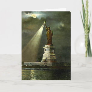 Carte d'anniversaire - Statue de la Liberté, New Y