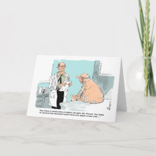 Carte d'anniversaire sur la colline